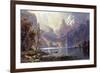 Lake Tahoe-Albert Bierstadt-Framed Art Print