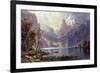 Lake Tahoe-Albert Bierstadt-Framed Art Print