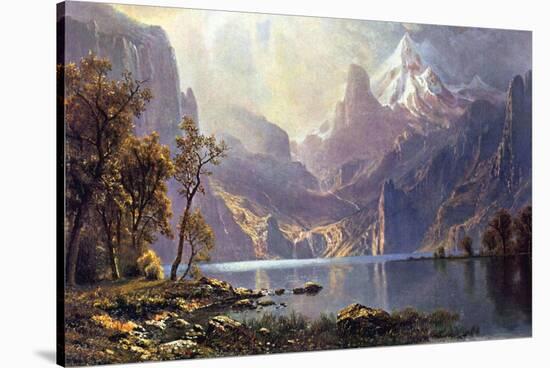 Lake Tahoe-Albert Bierstadt-Stretched Canvas