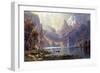 Lake Tahoe-Albert Bierstadt-Framed Premium Giclee Print