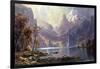 Lake Tahoe-Albert Bierstadt-Framed Art Print