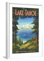 Lake Tahoe-Kerne Erickson-Framed Art Print