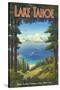 Lake Tahoe-Kerne Erickson-Stretched Canvas