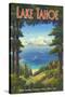 Lake Tahoe-Kerne Erickson-Stretched Canvas