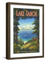 Lake Tahoe-Kerne Erickson-Framed Art Print