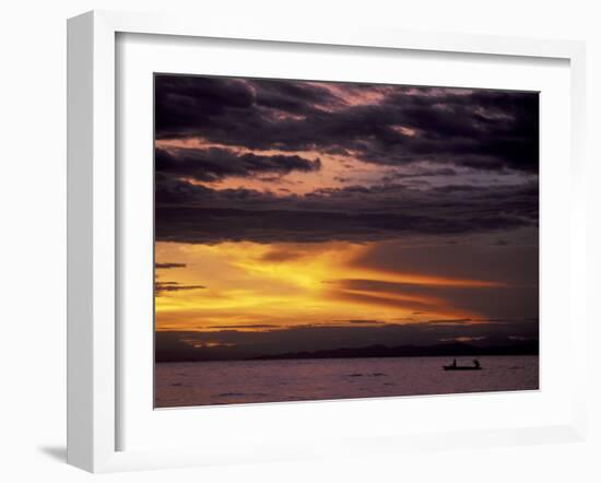 Lake Tanganyika From Within Gombe National Park, Tanzania-Kristin Mosher-Framed Premium Photographic Print