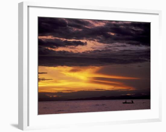 Lake Tanganyika From Within Gombe National Park, Tanzania-Kristin Mosher-Framed Photographic Print