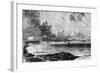 Lake Taupo, North Island, New Zealand, 1886-Eugene Ciceri-Framed Giclee Print