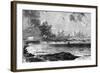 Lake Taupo, North Island, New Zealand, 1886-Eugene Ciceri-Framed Giclee Print