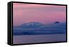 Lake Taupo with Mount Ruapehu and Mount Ngauruhoe at Dawn-Stuart-Framed Stretched Canvas