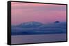 Lake Taupo with Mount Ruapehu and Mount Ngauruhoe at Dawn-Stuart-Framed Stretched Canvas