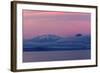 Lake Taupo with Mount Ruapehu and Mount Ngauruhoe at Dawn-Stuart-Framed Photographic Print