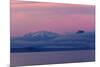 Lake Taupo with Mount Ruapehu and Mount Ngauruhoe at Dawn-Stuart-Mounted Photographic Print