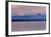 Lake Taupo with Mount Ruapehu and Mount Ngauruhoe at Dawn-Stuart-Framed Photographic Print