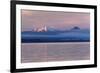 Lake Taupo with Mount Ruapehu and Mount Ngauruhoe at Dawn-Stuart-Framed Photographic Print