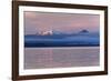 Lake Taupo with Mount Ruapehu and Mount Ngauruhoe at Dawn-Stuart-Framed Photographic Print