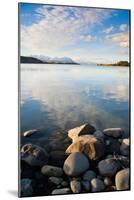 Lake Tekapo at Sunset, Southern Lakes, Canterbury Region, South Island, New Zealand, Pacific-Matthew Williams-Ellis-Mounted Photographic Print