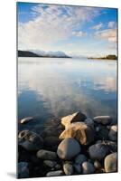 Lake Tekapo at Sunset, Southern Lakes, Canterbury Region, South Island, New Zealand, Pacific-Matthew Williams-Ellis-Mounted Photographic Print