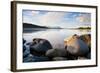 Lake Tekapo in Evening Light, Southern Lakes, Canterbury Region, South Island, New Zealand, Pacific-Matthew Williams-Ellis-Framed Photographic Print