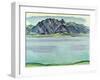 Lake Thun and the Stockhorn Mountains, 1910-Ferdinand Hodler-Framed Giclee Print