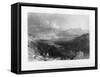 Lake Tiberias, or the Sea of Galilee, Israel, 1841-W Floyd-Framed Stretched Canvas