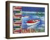 Lake Time II-Paul Brent-Framed Art Print