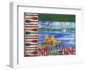 Lake Time III-Paul Brent-Framed Art Print