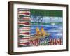 Lake Time III-Paul Brent-Framed Art Print