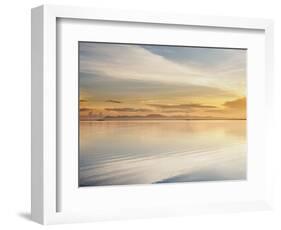 Lake Titicaca at sunrise, Puno, Peru, South America-Karol Kozlowski-Framed Photographic Print