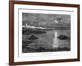 Lake Titicaca, South America, 19th Century-Edouard Riou-Framed Giclee Print