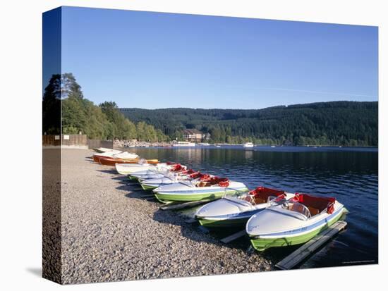 Lake Titisee, Black Forest, Baden-Wurttemburg, Germany-Hans Peter Merten-Stretched Canvas
