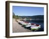 Lake Titisee, Black Forest, Baden-Wurttemburg, Germany-Hans Peter Merten-Framed Photographic Print