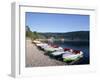 Lake Titisee, Black Forest, Baden-Wurttemburg, Germany-Hans Peter Merten-Framed Photographic Print