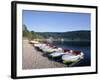 Lake Titisee, Black Forest, Baden-Wurttemburg, Germany-Hans Peter Merten-Framed Photographic Print