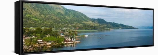 Lake Toba, Sumatra, Indonesia, Southeast Asia-John Alexander-Framed Stretched Canvas