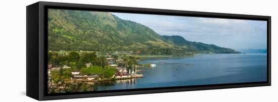 Lake Toba, Sumatra, Indonesia, Southeast Asia-John Alexander-Framed Stretched Canvas