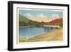 Lake Tomahawk, Black Mountain, North Carolina-null-Framed Art Print