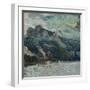 Lake Traun with Mountain Sleeping Greek, 1907-Richard Gerstl-Framed Giclee Print