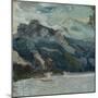 Lake Traun with Mountain Sleeping Greek, 1907-Richard Gerstl-Mounted Giclee Print