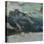 Lake Traun with Mountain Sleeping Greek, 1907-Richard Gerstl-Stretched Canvas