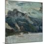 Lake Traun with Mountain Sleeping Greek, 1907-Richard Gerstl-Mounted Giclee Print