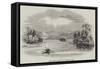 Lake Trout Fishing, in Derwentwater-null-Framed Stretched Canvas