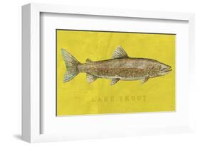 Lake Trout-John W^ Golden-Framed Art Print