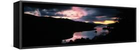 Lake Tummel Tayside Scotland-null-Framed Stretched Canvas