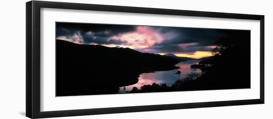 Lake Tummel Tayside Scotland-null-Framed Photographic Print