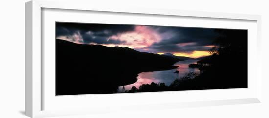 Lake Tummel Tayside Scotland-null-Framed Photographic Print