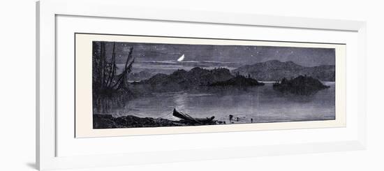 Lake Tupper United States of America-null-Framed Premium Giclee Print