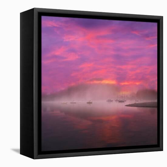 Lake Ullswater Atr Dawn-Adrian Campfield-Framed Stretched Canvas