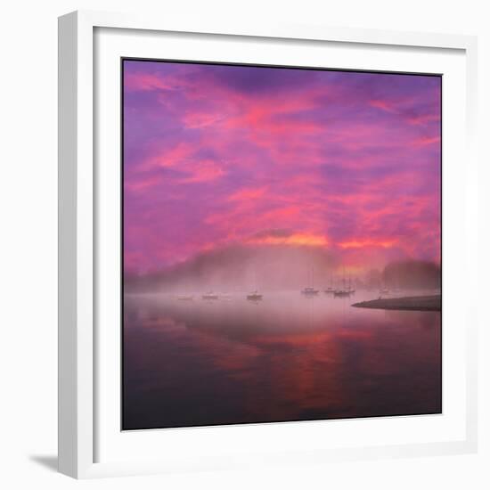 Lake Ullswater Atr Dawn-Adrian Campfield-Framed Giclee Print