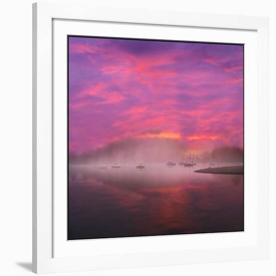 Lake Ullswater Atr Dawn-Adrian Campfield-Framed Giclee Print